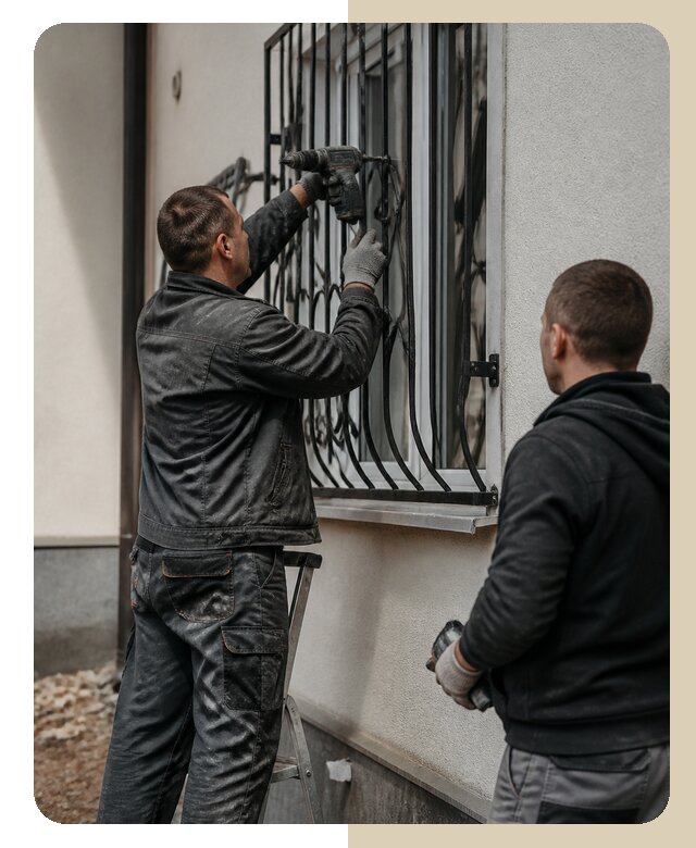 Установка наружных решеток в Сызрани от 4964 р. | ДвериЛегко-Сзр